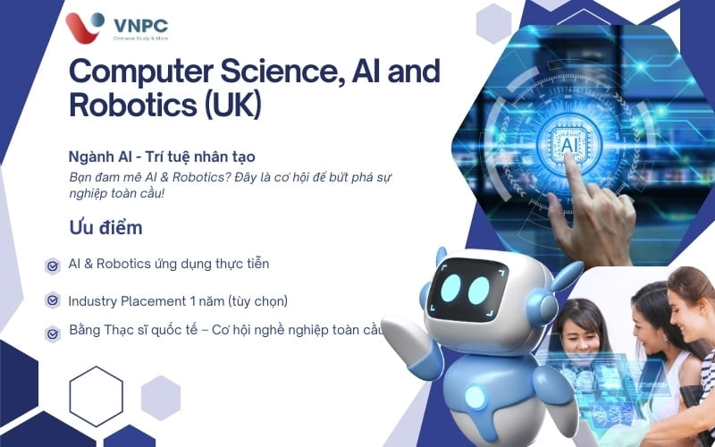 Du học Thạc sĩ Computer Science, AI and Robotics tại University of Hertfordshire (UK)